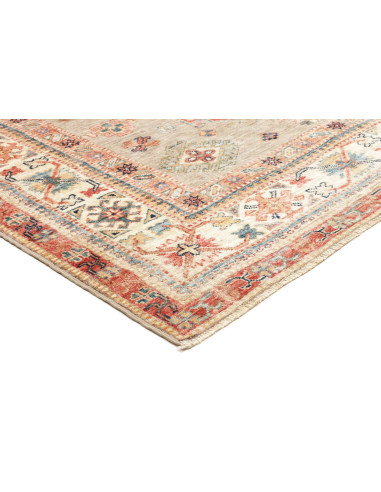 Rug Kazak Fine Pakistan 162x235 Beige Taupe