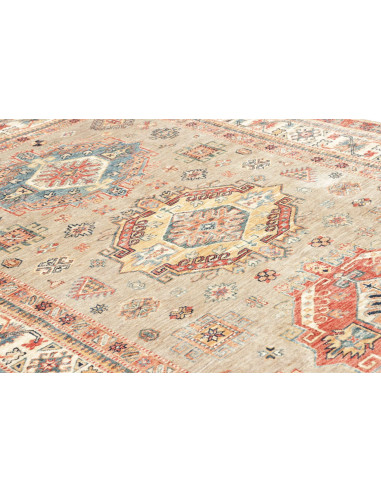 Rug Kazak Fine Pakistan 162x235 Beige Taupe