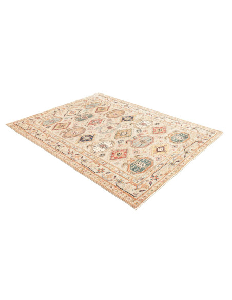 Rug Kazak Fine Pakistan 167x218 Beige Cream