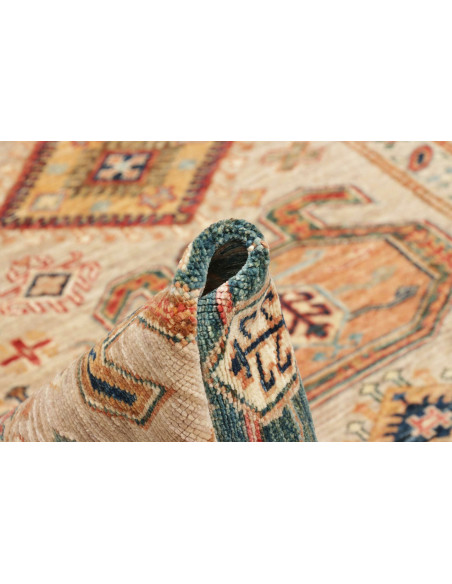 Rug Kazak Fine Pakistan 167x218 Beige Cream