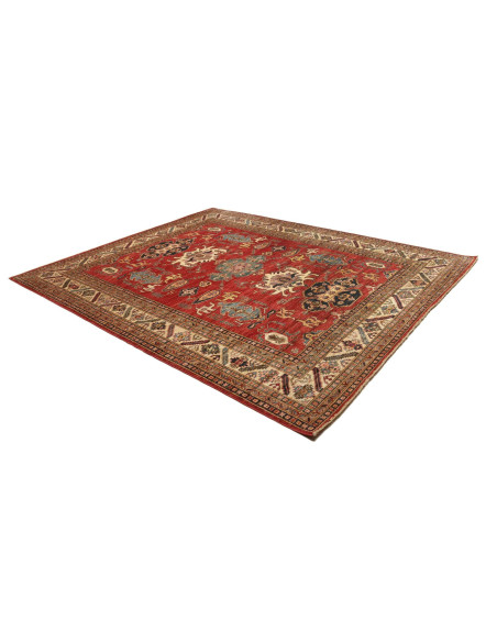 Tappeto Kazak Fine Pakistan 255x300 Rosso Terra
