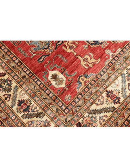 Tappeto Kazak Fine Pakistan 255x300 Rosso Terra