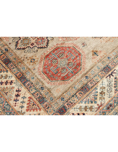 Rug Kazak Fine Pakistan 245x314 Sage Green Terr