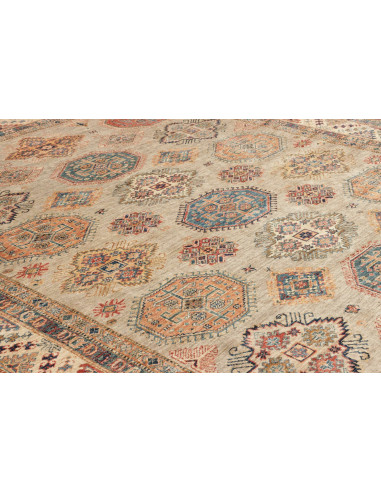 Rug Kazak Fine Pakistan 245x314 Sage Green Terr