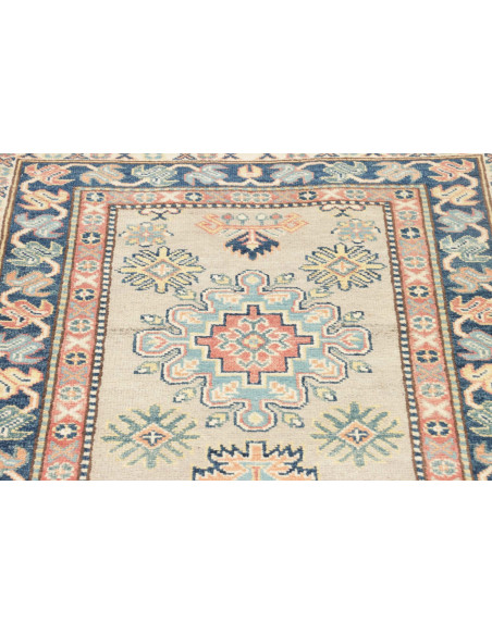 Tappeto Kazak Afghanistan 84x240 Beige Chiaro B