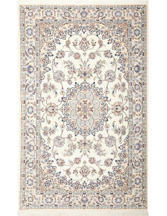 Rug Nain 9La Persia white grey 130x206