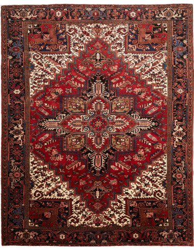 Gorawan 244x308 Cm Gorawan, Persia, Lana Cardata A Mano,
