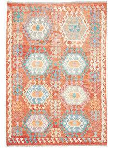 Rug Kilim Afghanistan 173x245 Terracotta Orange