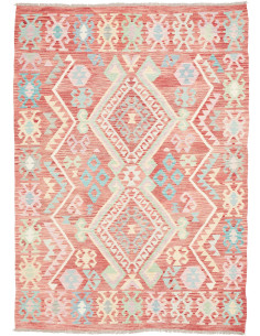Rug Kilim Afghanistan 172x240 Terracotta Red Aq