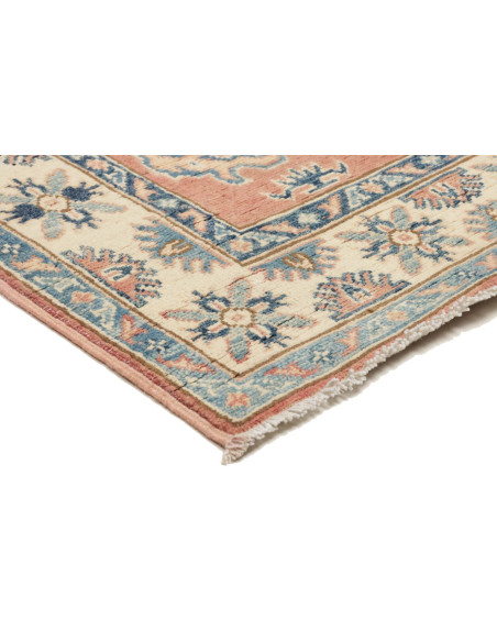 Rug Kazak Afghanistan 101x155 Terracotta Cream