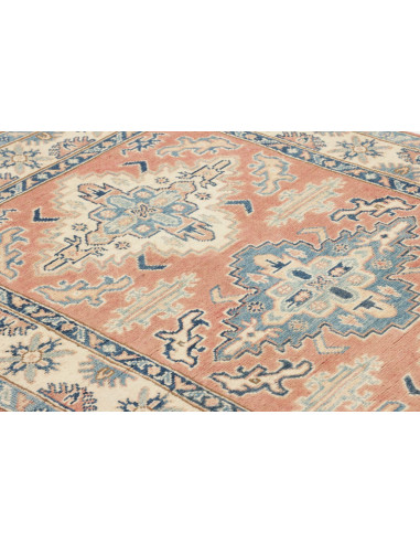 Rug Kazak Afghanistan 101x155 Terracotta Cream