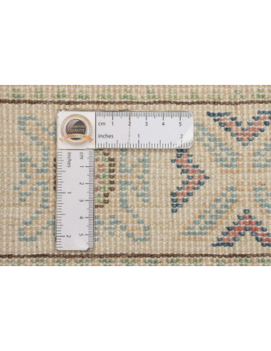 Rug Kazak Afghanistan 101x155 Terracotta Cream