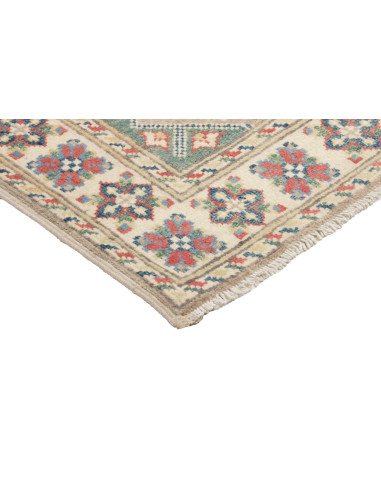 Rug Kazak Afghanistan 62x94 Beige Blue
