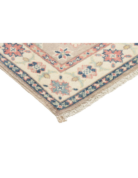 Rug Kazak Afghanistan 58x90 Beige Blue