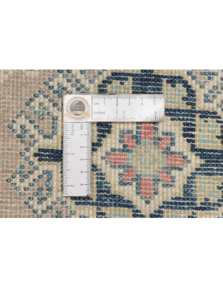 Rug Kazak Afghanistan 58x90 Beige Blue