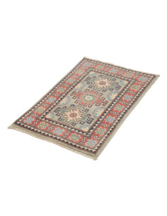 Tappeto Kazak Afghanistan 61x89 Verde Salvia Te 2