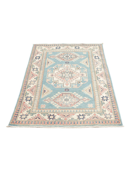 Rug Kazak Afghanistan 100x156 Aquamarine Blue