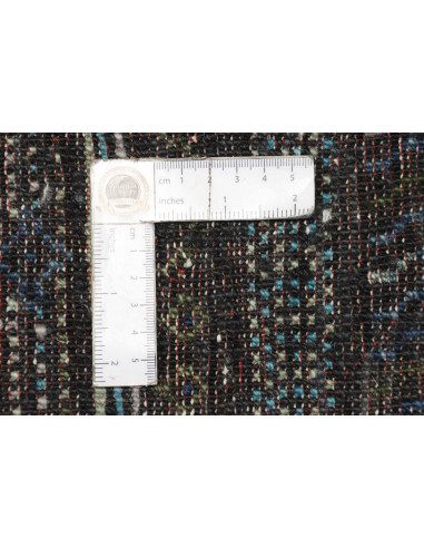 Rug Royal Gabbeh Pakistan 90x428 Deep Navy Teal