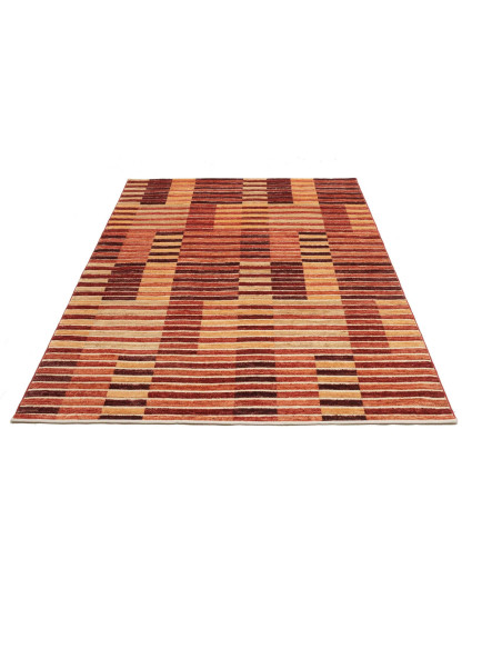 Rug Barjesta Pakistan 151x202 Red Terracotta