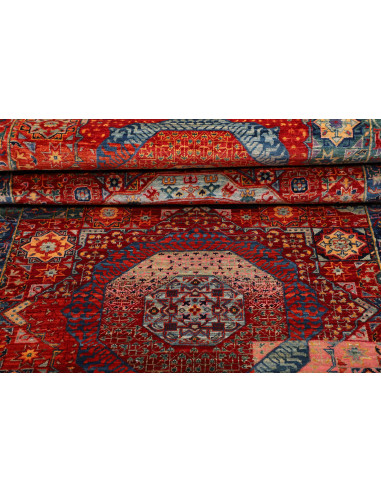 Tappeto Mamlouk Pakistan 85x393 Rosso Mattone B