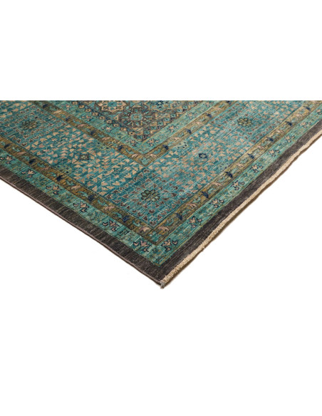 Rug Mamlouk Pakistan 251x306 Teal Turquoise
