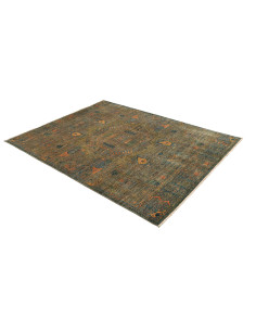 Rug Mamlouk Pakistan 154x202 Aged Moss Green Br 2