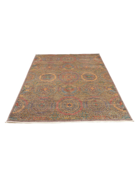 Tappeto Mamlouk Pakistan 153x202 Marrone Terros