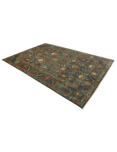 Rug Shahi Fine Pakistan 202x295 Petrol Blue Tea 2
