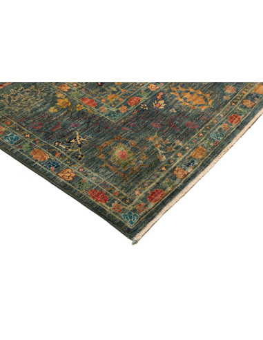 Rug Shahi Fine Pakistan 202x295 Petrol Blue Tea
