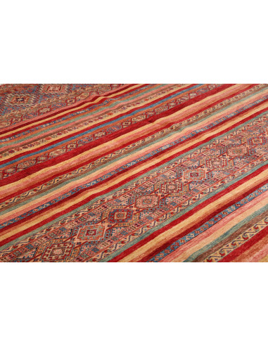 Rug Samarkand Pakistan 249x351 Red Blue