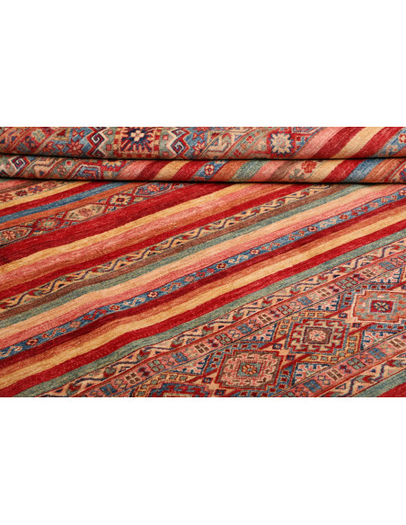 Rug Samarkand Pakistan 249x351 Red Blue
