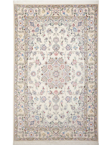 Rug Nain 9La Persia white green 157x254