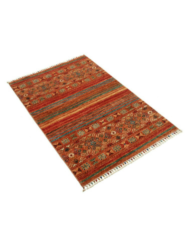 Rug Rubin Pakistan 79x122 Terracotta Rust
