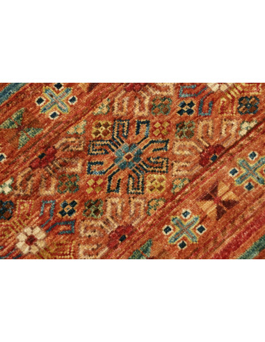 Rug Rubin Pakistan 79x122 Terracotta Rust
