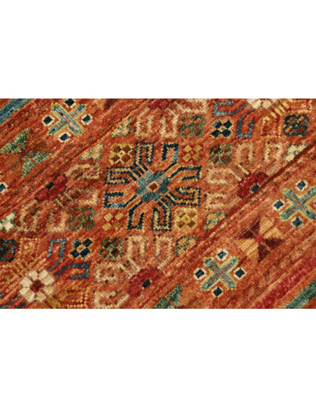 Rug Rubin Pakistan 79x122 Terracotta Rust