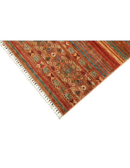 Rug Rubin Pakistan 79x122 Terracotta Rust