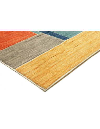Tappeto Barjesta Pakistan 196x286 Rosso Arancio