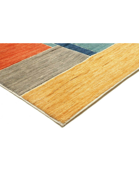 Tappeto Barjesta Pakistan 196x286 Rosso Arancio
