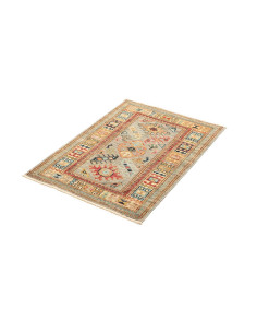 Tappeto Kazak Fine Pakistan 63x93 Grigio-blu Oc 2