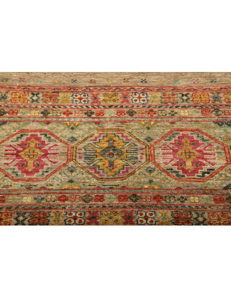 Tappeto Rubin Pakistan 81x289 Grigio-beige Terr