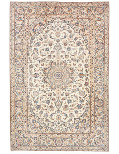 Kashan 197x300 Cm Kashan, Persia, Lana Cardata A Mano,