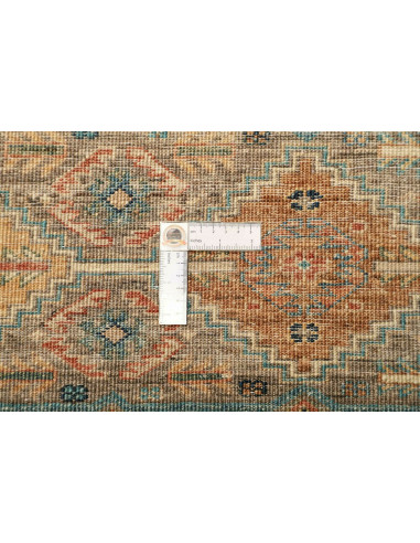 Rug Rubin Pakistan 82x247 Terracotta Teal