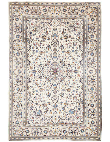 Kashan 197x302 Cm Kashan, Persia, Hand-carded Wool warp: