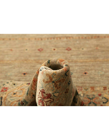 Tappeto Rubin Pakistan 76x290 Beige Rosso Matto