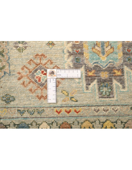 Tappeto Tribal Pakistan 166x229 Verde Salvia Ro