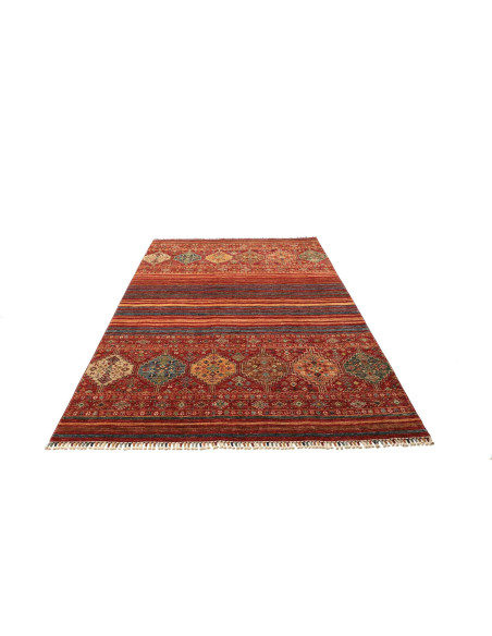 Tappeto Rubin Pakistan 170x241 Rosso Terracotta