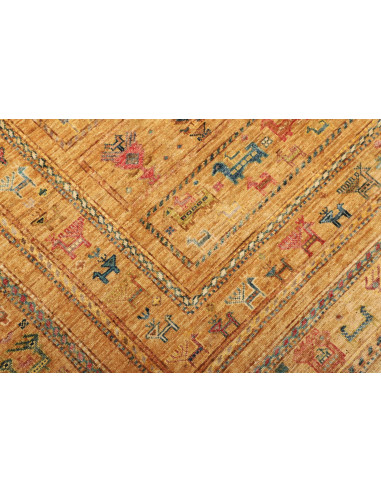 Tappeto Rubin Pakistan 170x230 Giallo Ocra Turc