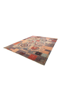 Rug Mamlouk Pakistan 281x350 Dusty Blue Peach 2