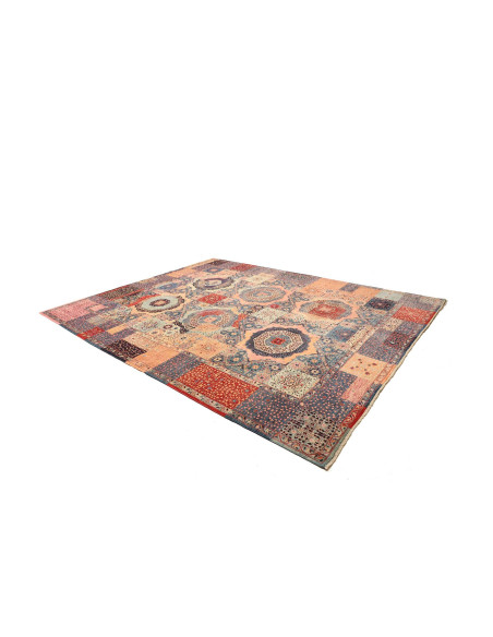 Rug Mamlouk Pakistan 281x350 Dusty Blue Peach