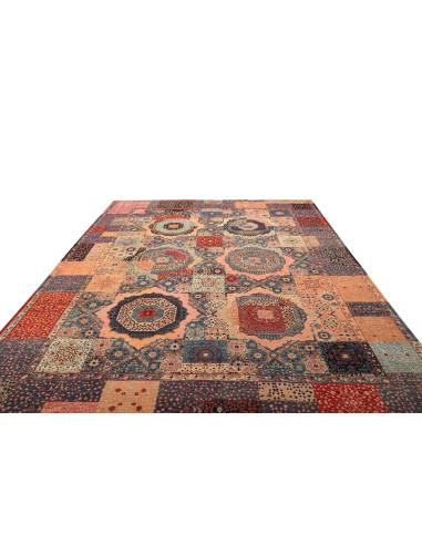 Rug Mamlouk Pakistan 281x350 Dusty Blue Peach